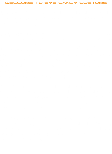 Welcome to Eye Candy Customs A leader of the local custom automotive industry specializing creative & one-of-a-kind full vehicle wraps, stripes & vehicle graphics. Greg Rowell, the owner of Eye Candy Customs, has more than three decades of experience in automotive customizing and graphics. He is constantly honing his craft. As the owner and operator of a successful and well-known graphics company for 26 years, Greg specializes in vehicle graphics. His portfolio and reputation speak loudly. His work is distinctive and showcases his expertise in wrap & graphics design and installation, extensive experience and creative & out-of-the-box thinking. As a lifelong customizing enthusiast, Greg has an eye for what will make vehicles stand out and get noticed. He specializes in full vehicle color change and graphics wraps, stripes, hood and roof wraps and other accent graphics accentuating body details on the vehicles. All Eye Candy services and products are produced in-house from design and production to installation. We only use high-quality materials. Greg is savvy working with and provides only high-end, quality materials from Avery Dennison, 3M & Oracal. 